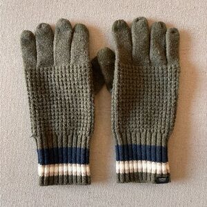 Faherty Men's Jackson Striped Gloves